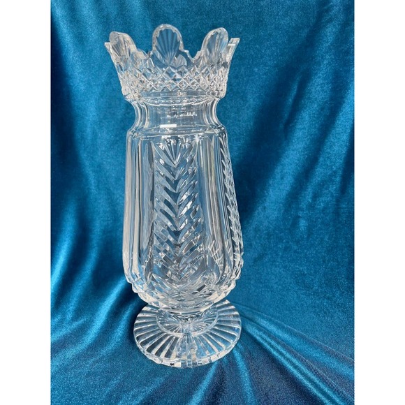 Ten Commandments Waterford Crystal Vase - Rare - Picture 2 of 9
